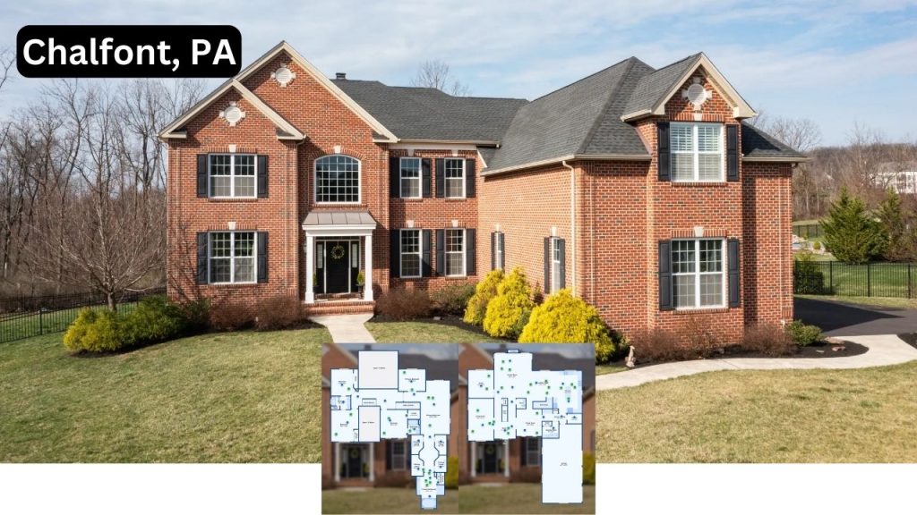 Chalfont Colonial Offering Timeless Elegance and Modern Convenience with 4-Bedroom on 4,743 Sq-Ft Area (Floor Plan Included)