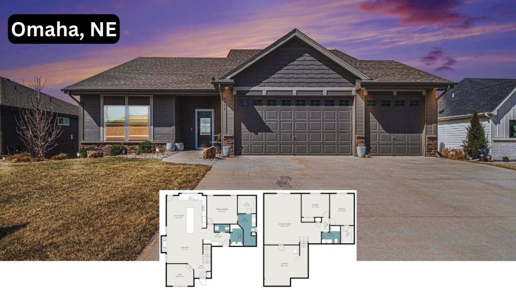 Inside this 3-Bedroom Open-Concept Ranch in Omaha With Finished Walk-Out Basement and Bonus Room (Floor Plan Inside)