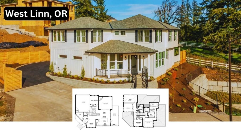 Tour This Modern Farmhouse in West Linn With 3,155 Sq-Ft, Valley Views, and Custom Hickory Floors (With Floor Plan)