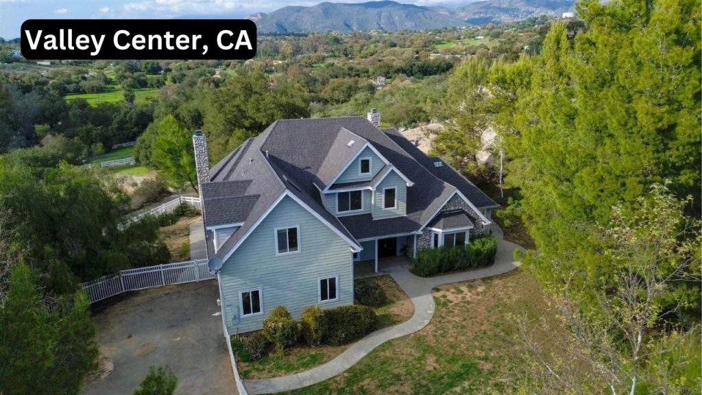 A Rare Look Inside This Expansive Valley Center Cape Cod on 14+ Acres With Horse Corral, Trails, and Mountain Views