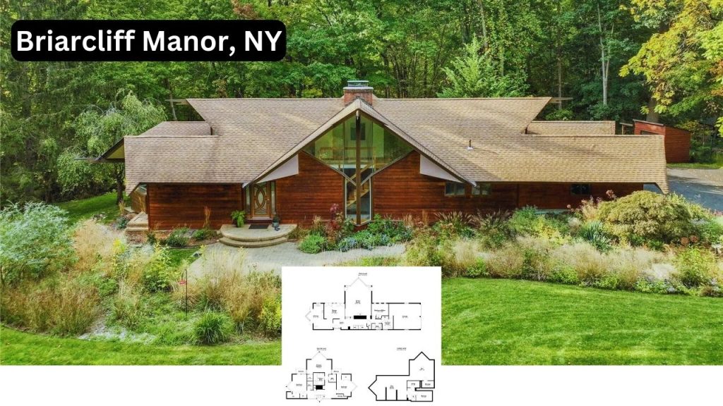 Tour This Secluded Mid-Century Gem With a Spa, Forest Views, and a Designer Past (Floor Plan Inside)