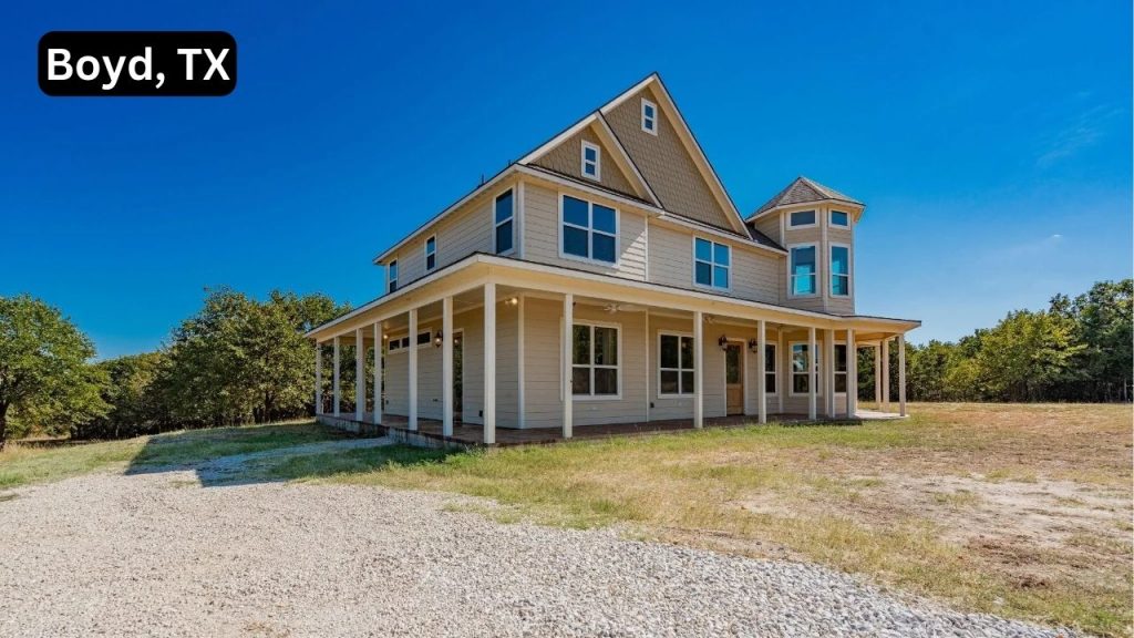 Inside a 3,276 Sq-Ft Victorian Style Home with Turret Library and Chef's Kitchen in Boyd Texas