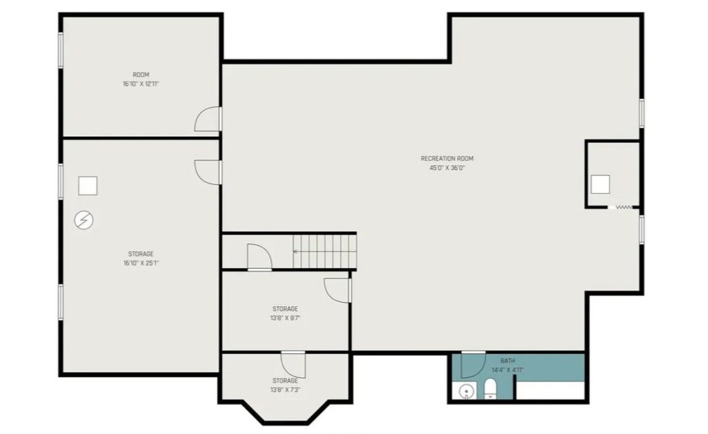 Elegant 6,173 Sq-Ft 4-Bedroom Split-Level with Island Kitchen and Finished Basement in Prestigious West Ridge (With Floor Plan)