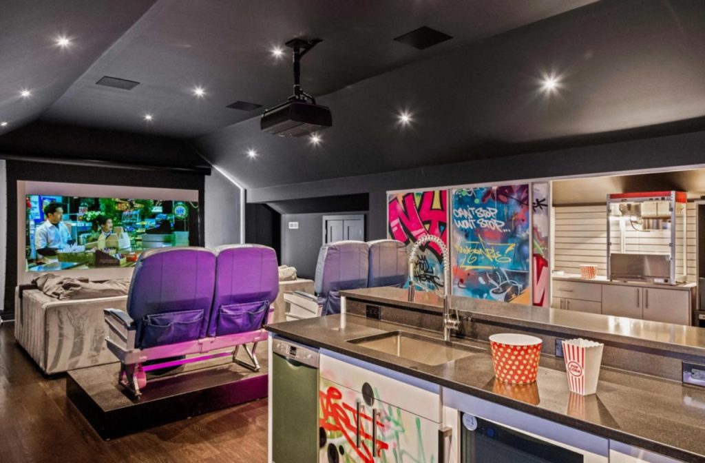 Theater with Graffiti Accents