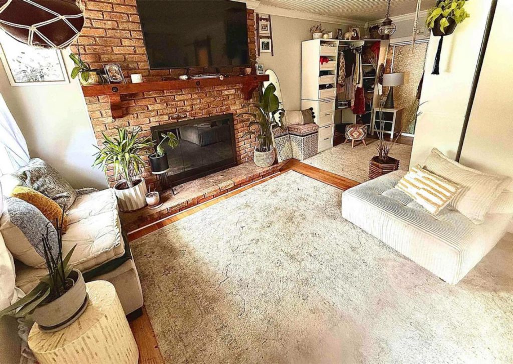 Room with Fireplace Charm