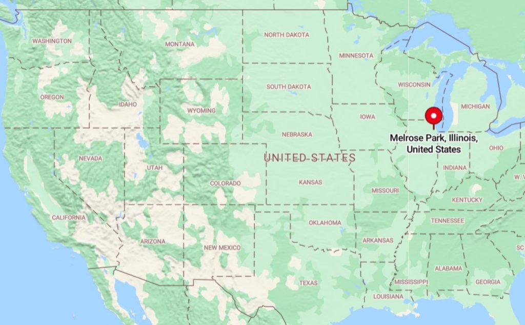 Bing Maps Melrose Park, IL