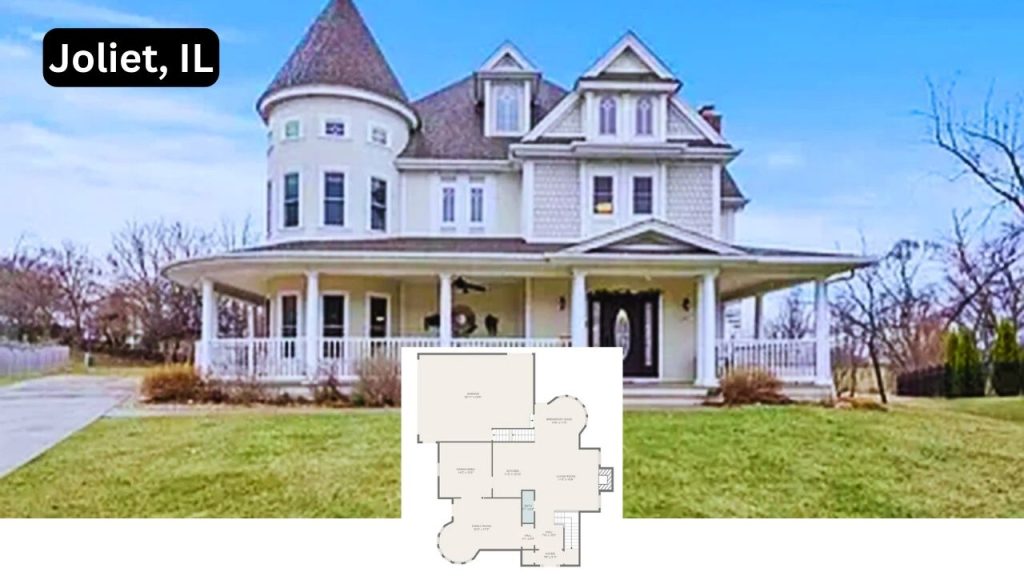 Inside This Exceptional 5-Bedroom Victorian-Inspired Residence Offering Ultimate Comfort and Style in Joliet (Floor Plan Included)