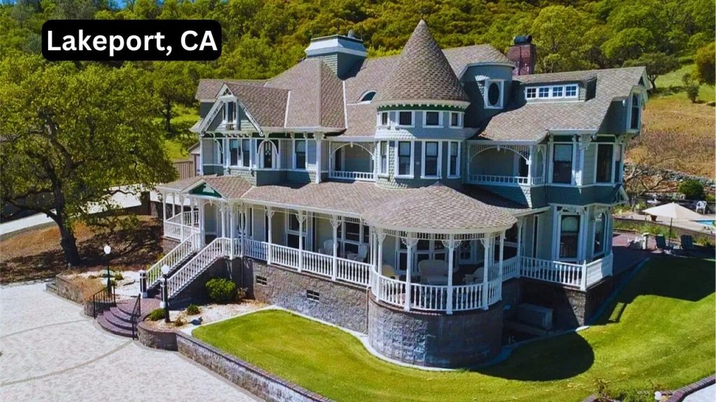 Rare Look Inside This Private Lakeport Estate with Meticulous Landscaping and Gated Circular Driveway (Floor Plan Included)