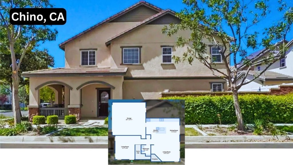 See This Well-Located 4-Bedroom Home with Resort-Style Amenities in Chino, California (Floor Plan Inside)