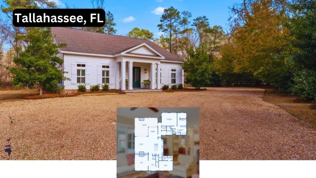 Explore This Stunning 3,000 Sq-Ft 2-Bedroom Home with Shiplap Accents and Salvaged Heart Pine Trim in Tallahassee (Floor Plan Included)