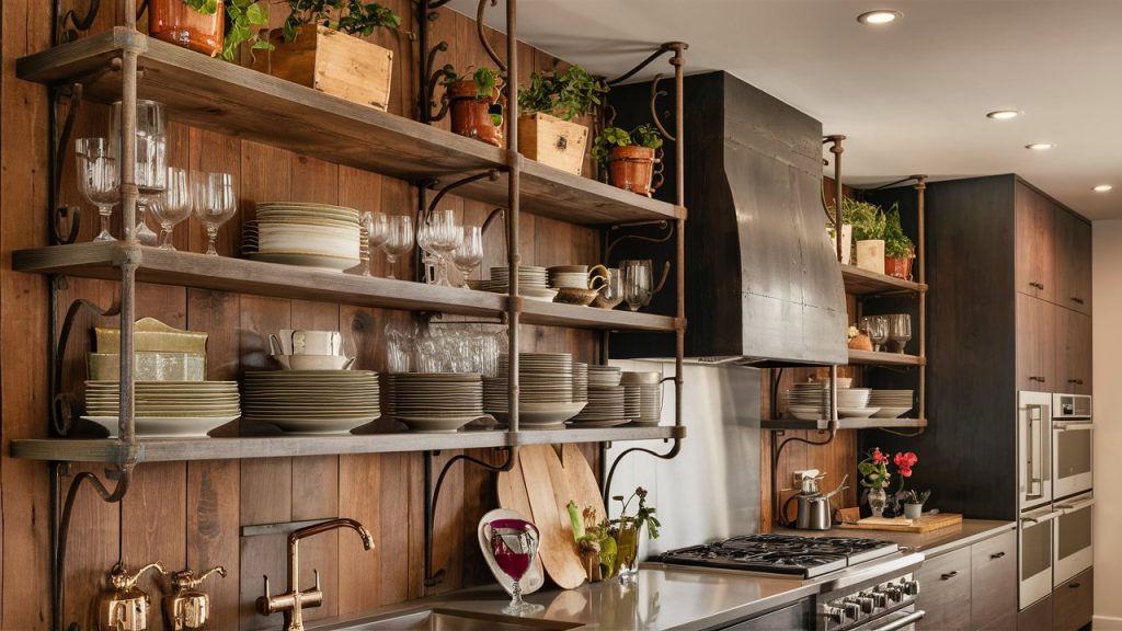 modern vintage kitchen