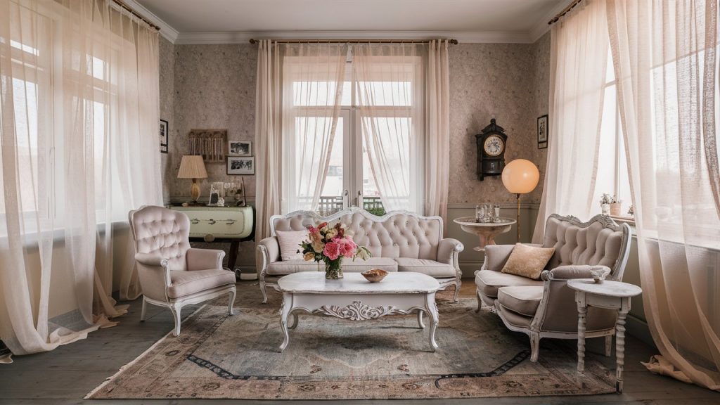 vintage decor with modern touch