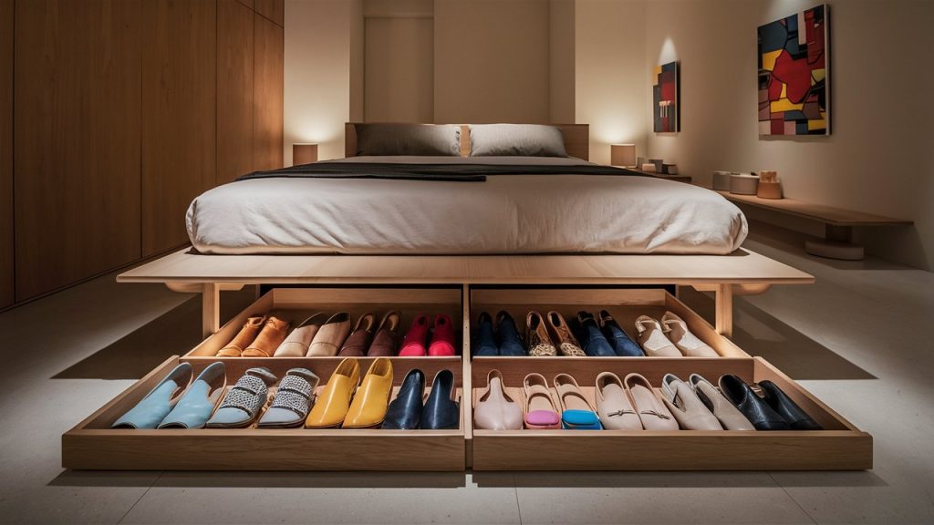 Under-Bed Slide-Out Trays