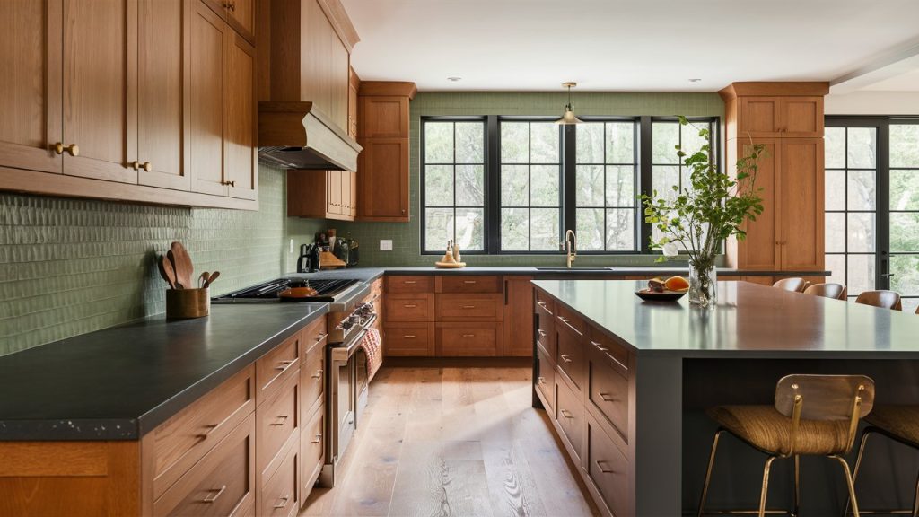 modern vintage kitchen