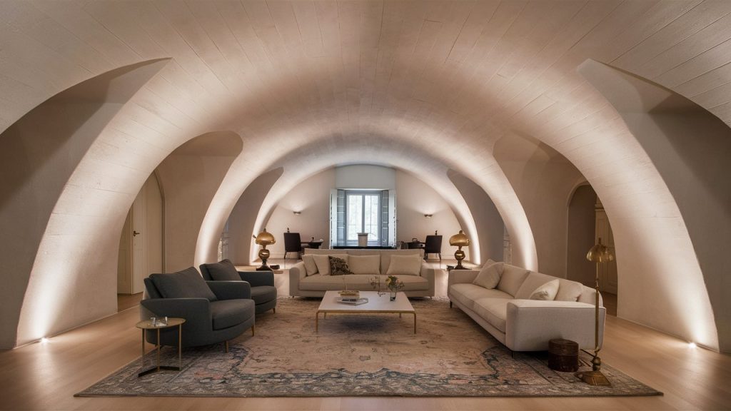 Barrel Vaulted Ceilings