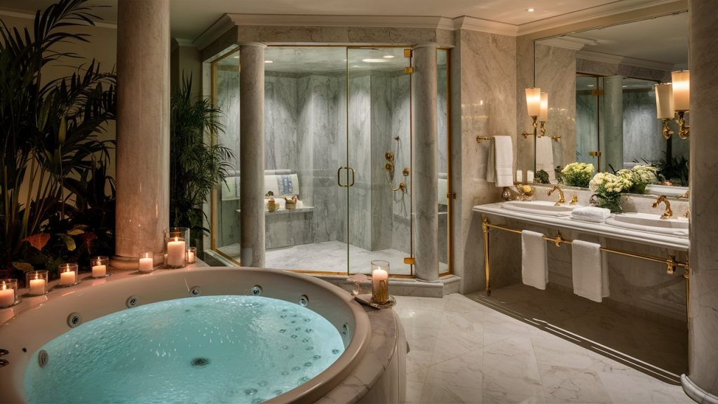 Spa-Like Bathrooms with High-End Jets
