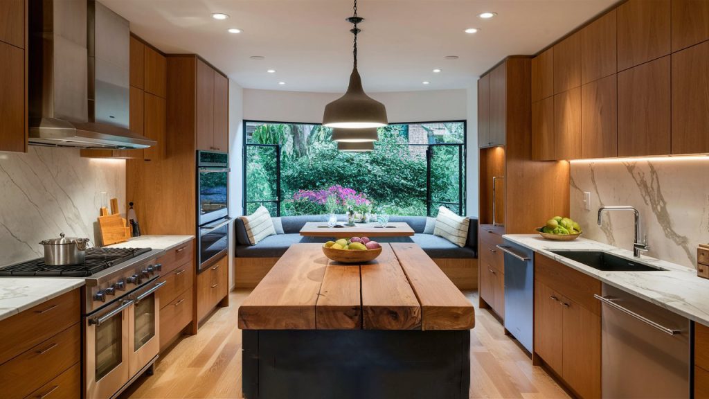 modern vintage kitchen