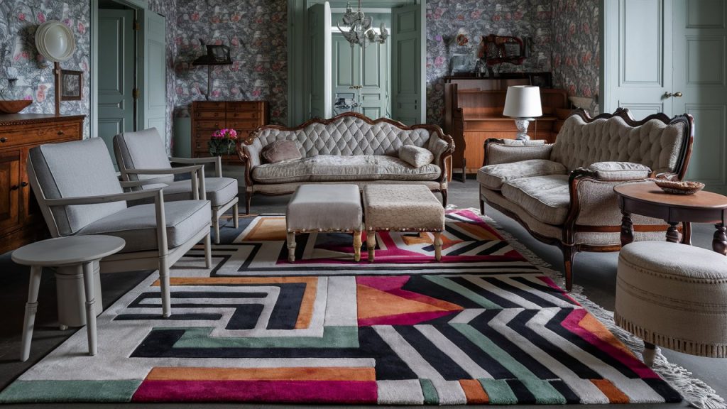 vintage decor with modern touch