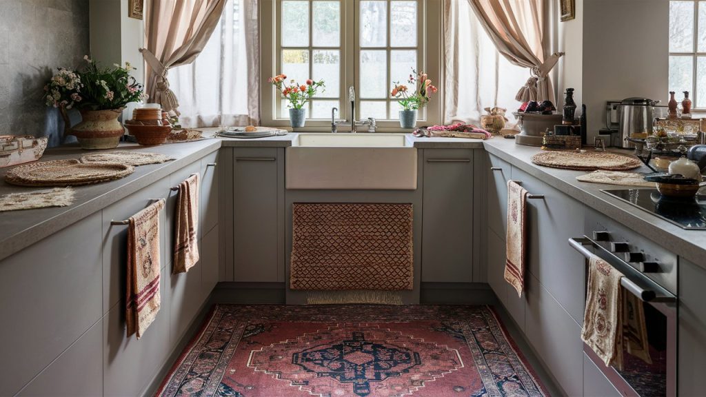 modern vintage kitchen