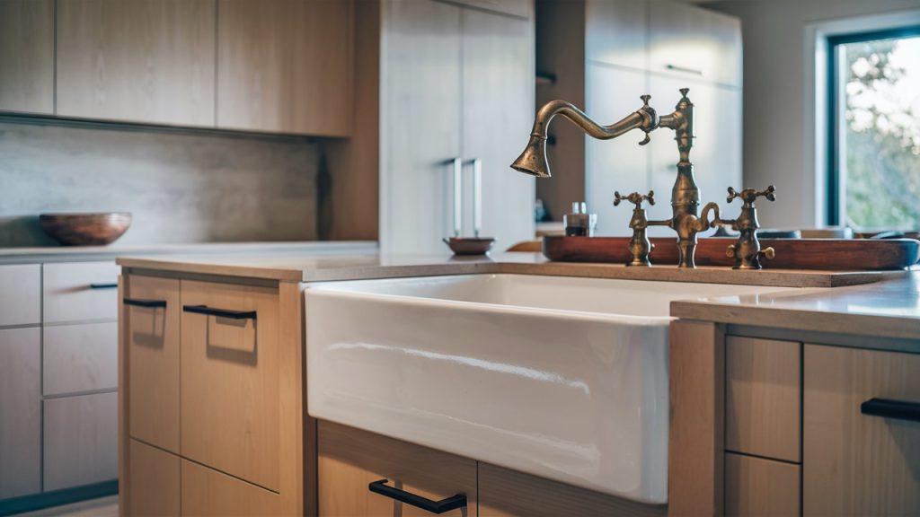 modern vintage kitchen