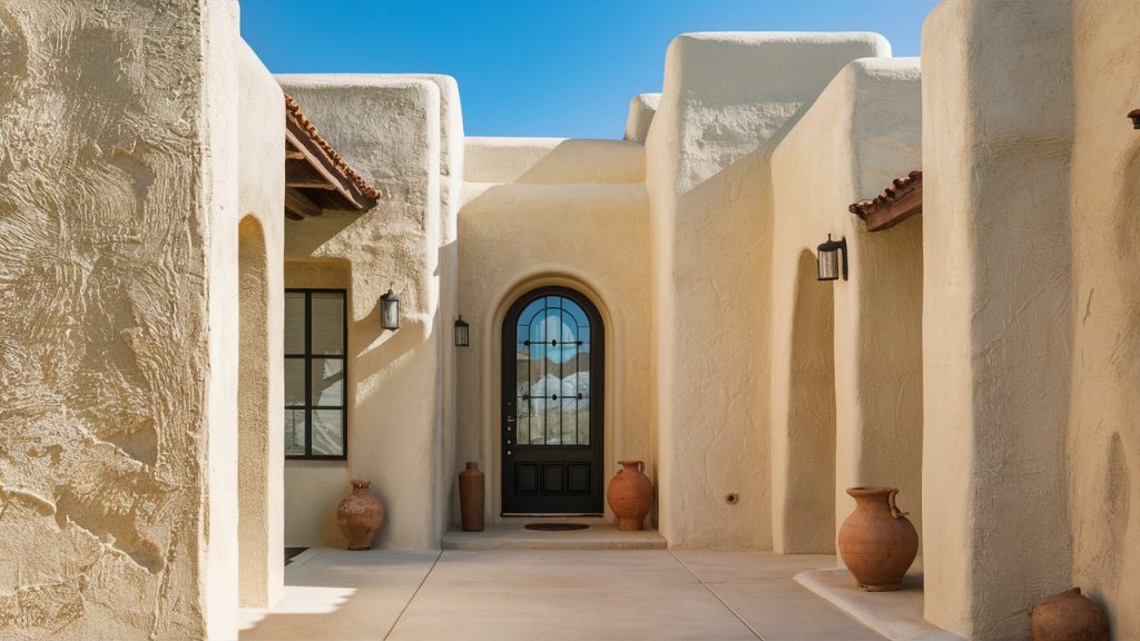 stucco walls
