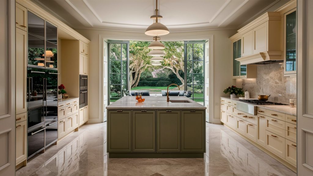 modern vintage kitchen