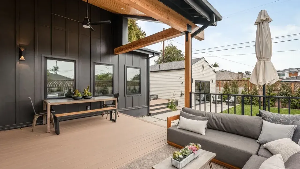 Inside This 2,452 Sq-Ft Japandi Home with Gourmet Kitchen and Vaulted Ceilings in Los Angeles California (Floor Plan Inside)