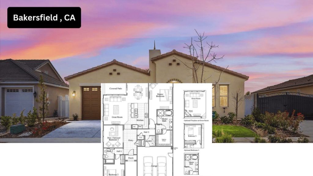 Tour This 1,715 Sq Ft Spanish-Style Home in Bakersfield’s Highgate Regents with Floor Plan Included