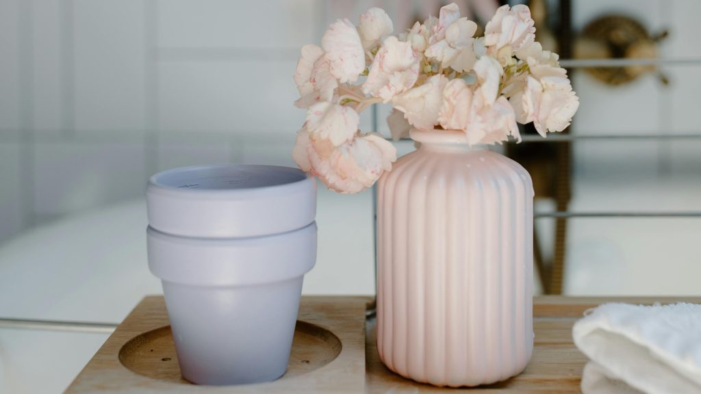 Pastel Milk Can Vases