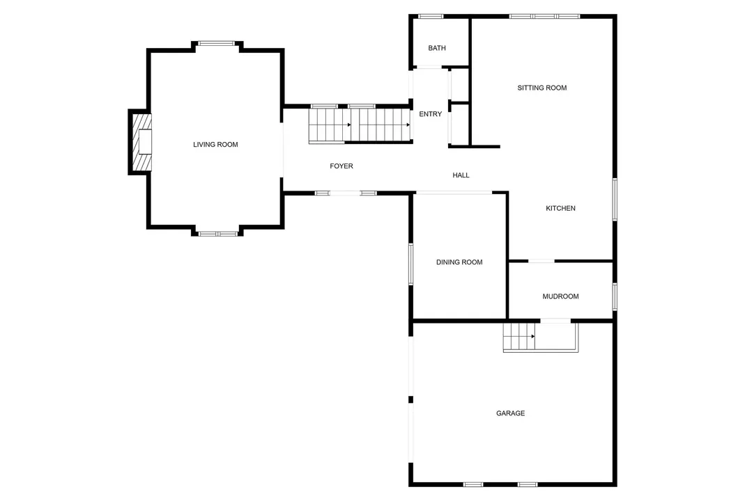 Experience Country Living in This 3-Bedroom Tudor with Garden and Wooded Trails in Stevens Point Wisconsin (Floor Plan Inside)