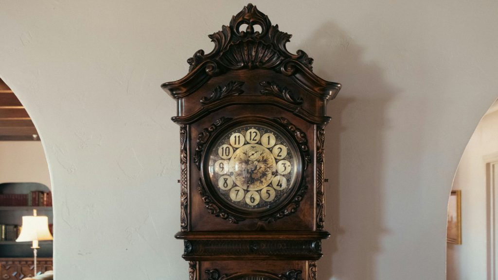 Grandfather wall clock