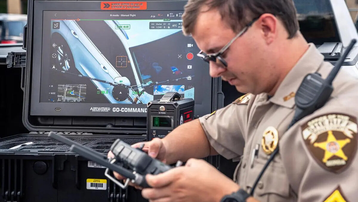 Sheriff’s Drone Finds Missing Elderly Man in 20 Minutes
