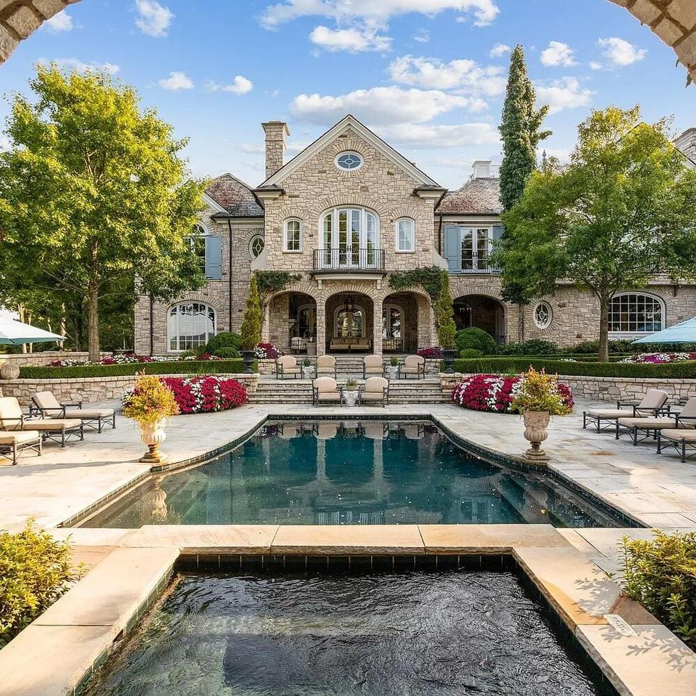 Pavilion of Alan Jackson’s Former TN Home