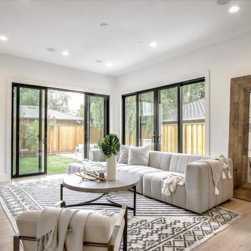Family Room in Fred Warner’s CA Home