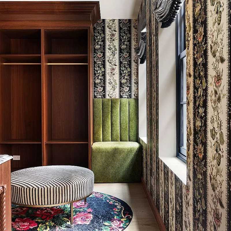 Dressing Room in Ellen Barkin’s Former N.Y.C. Townhouse