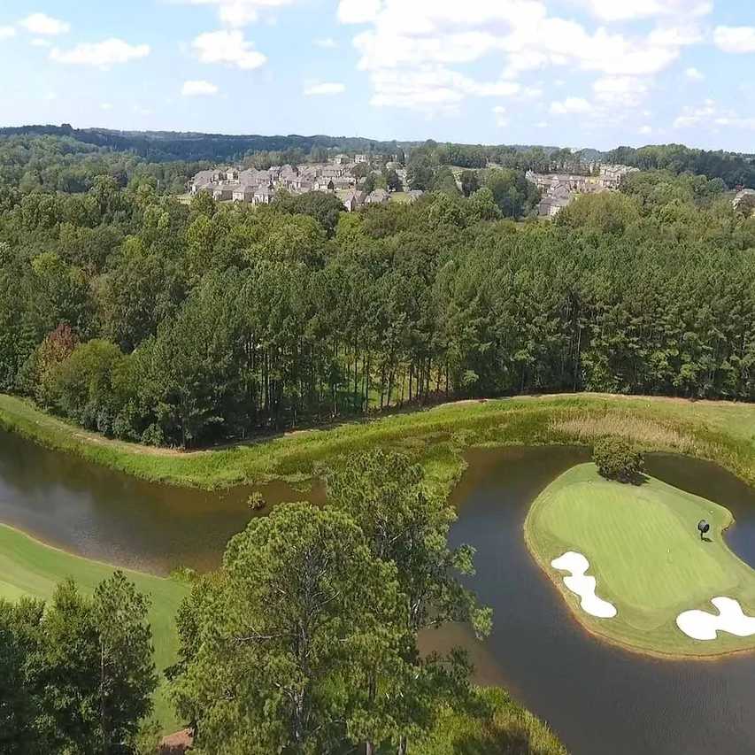 Golf Course View of Kirk Cousins’ GA Home