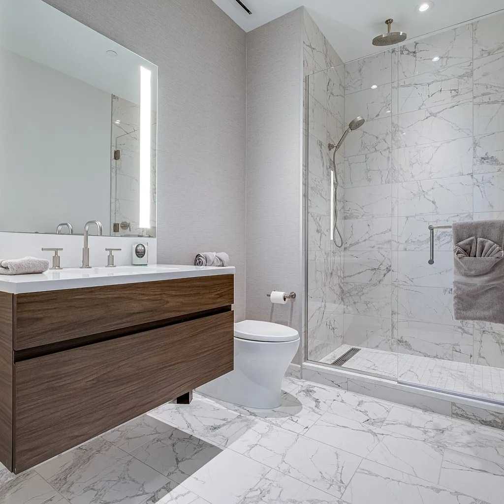 Bathroom in Jay Cutler’s Former Nashville Condo