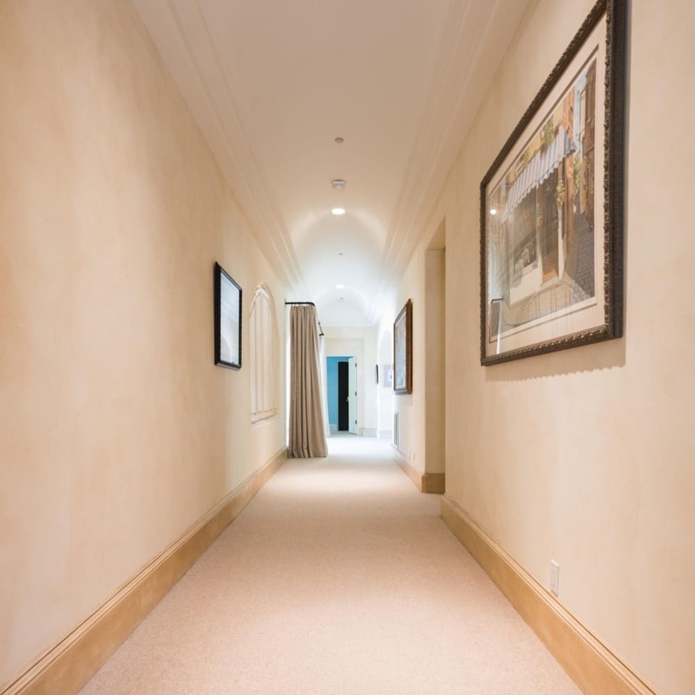 Hallway in Charlie Sheen’s Former CA Home