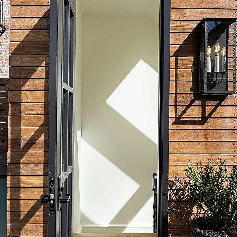 Entryway of Ellen Barkin’s Former N.Y.C. Townhouse