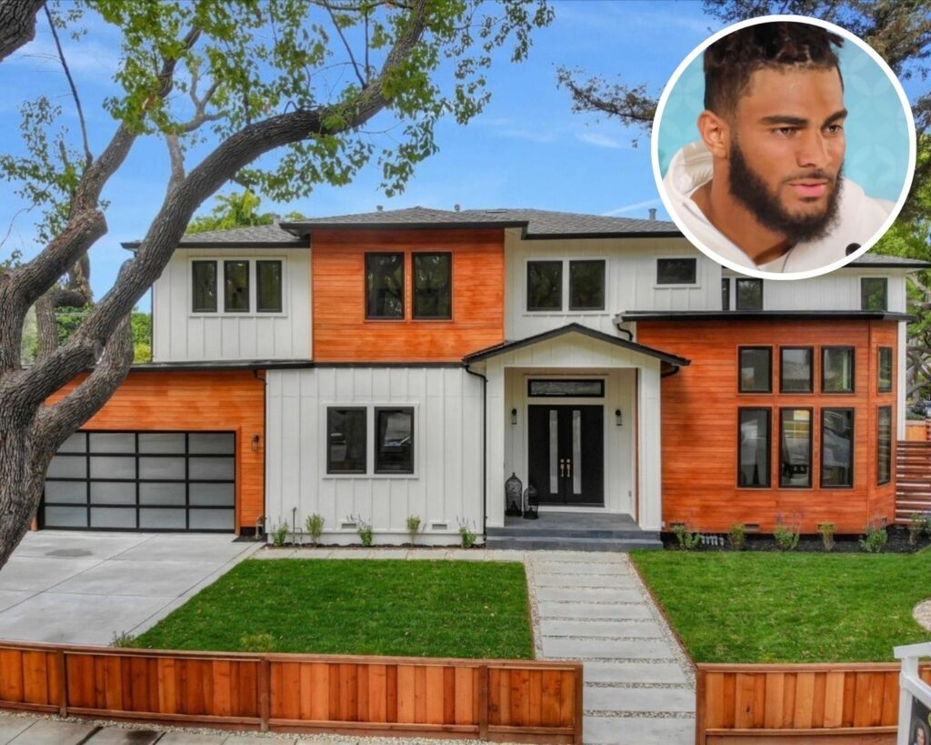 Front of Fred Warner’s CA Home