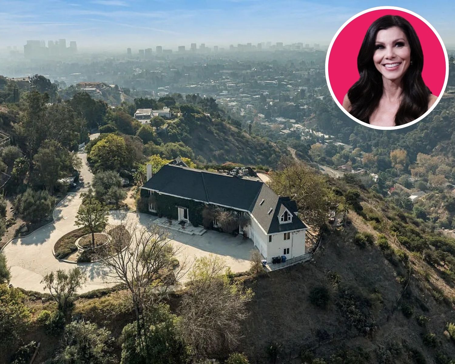 Hilltop View of Heather Dubrow’s Former CA Home