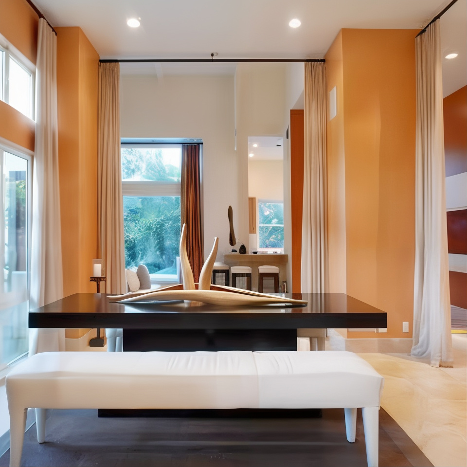 Dining Room in Justin Berfield’s Former Calabasas Home