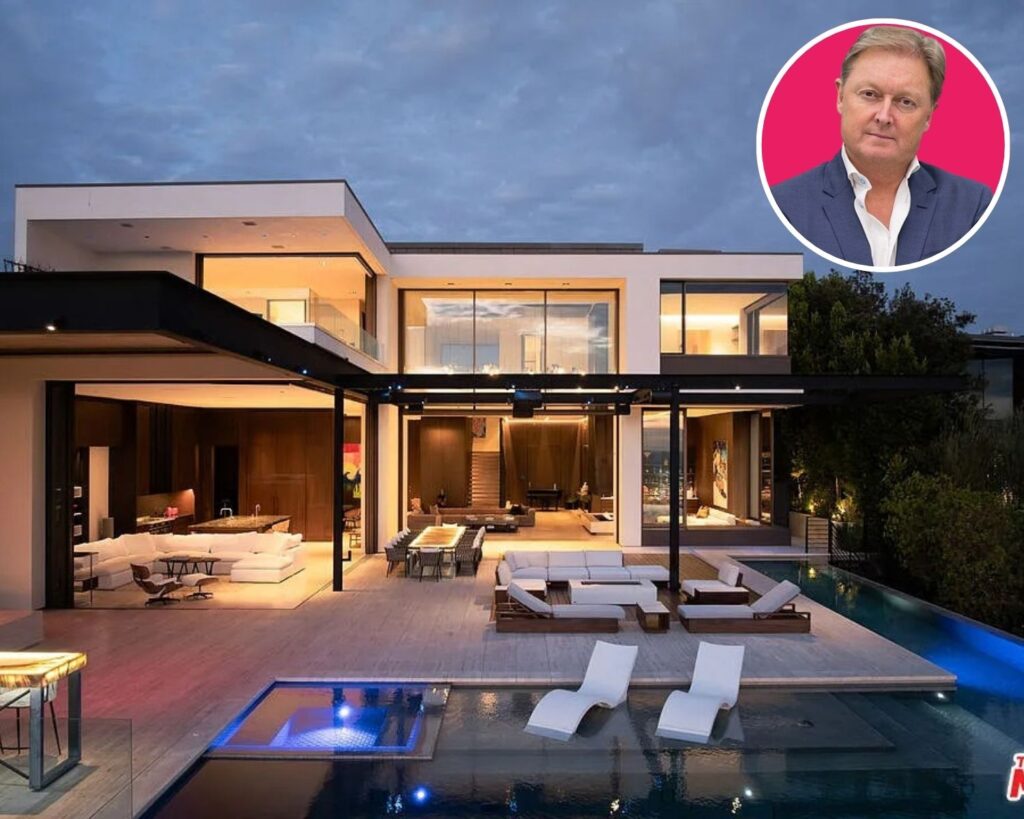 Exterior of Henrik Fisker’s CA Home