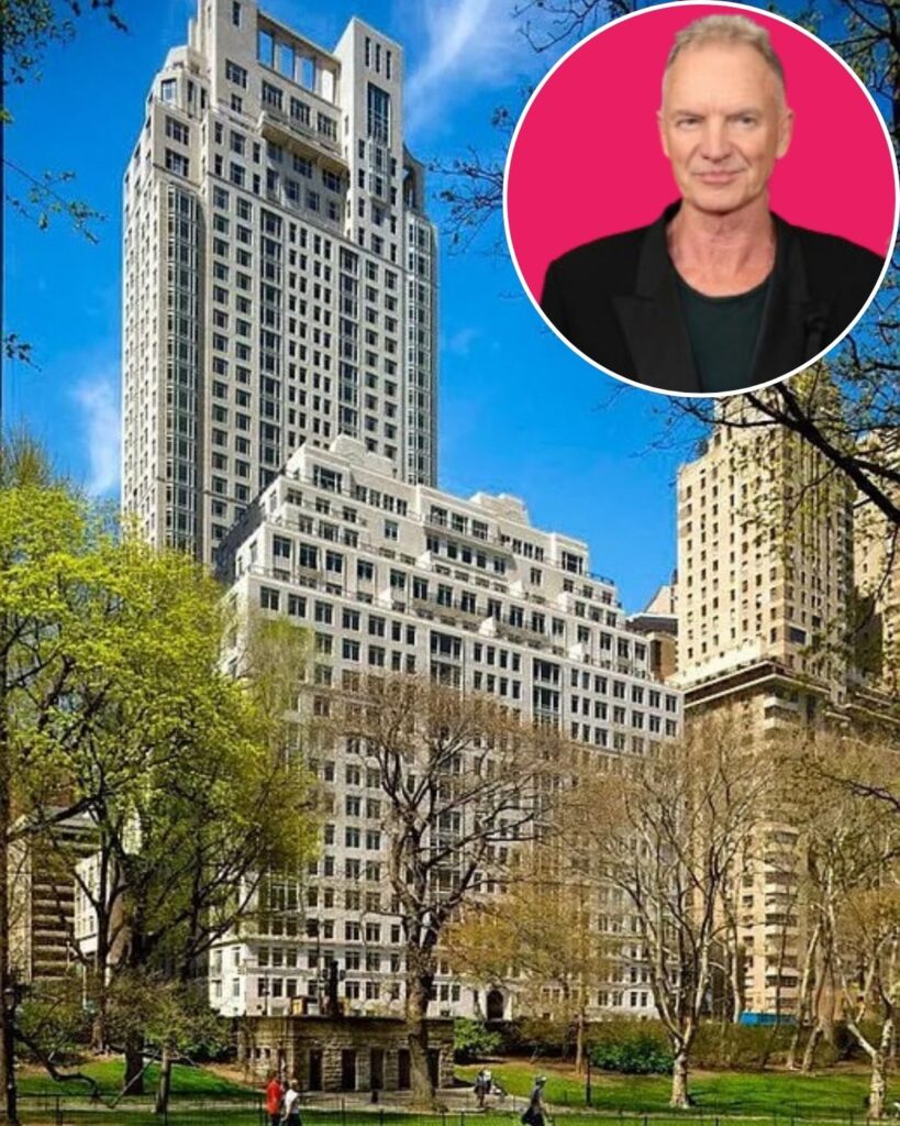 Front Exterior of Sting’s Former NYC Penthouse