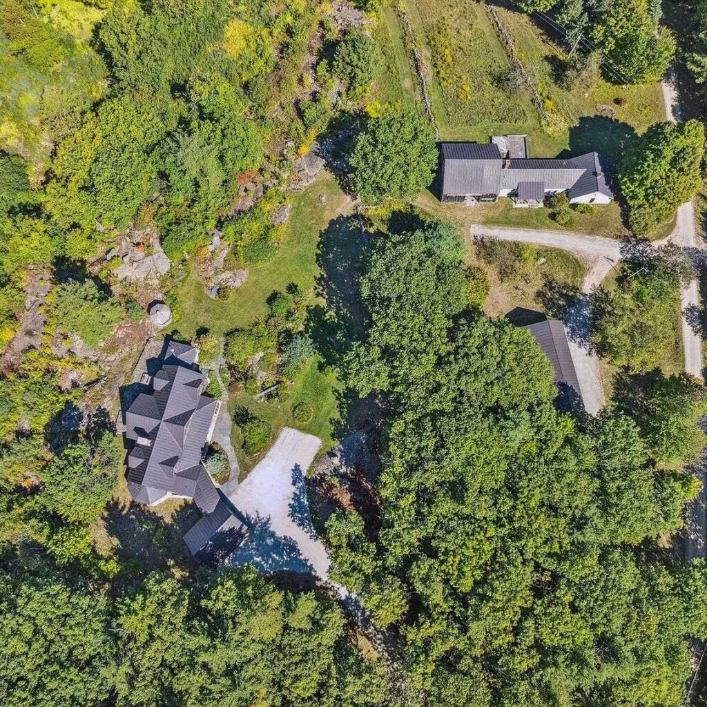 Aerial View of Ghislaine Maxwell NH Hideaway