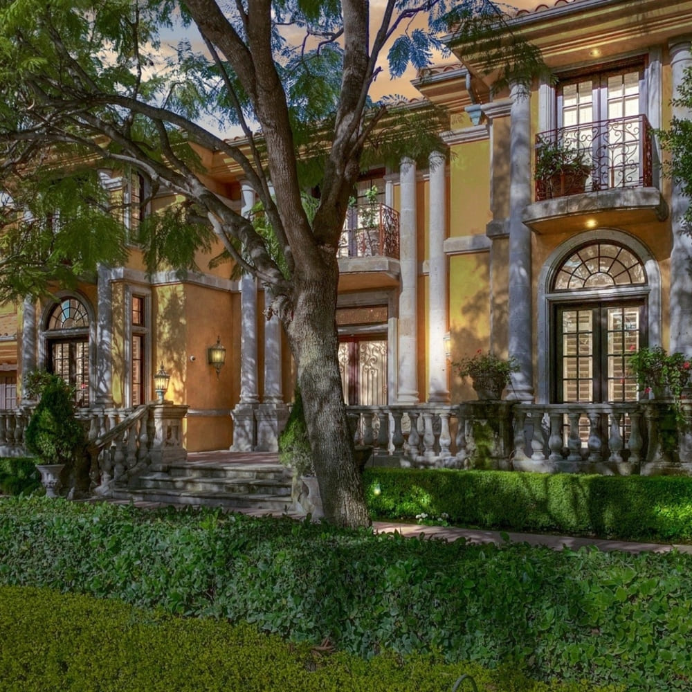 Entrance of Charlie Sheen’s Former CA Home