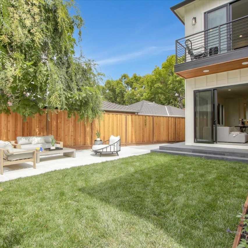 Lawn of Fred Warner’s CA Home