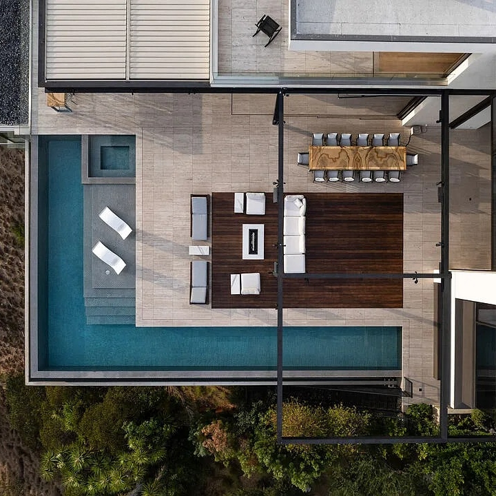 Aerial View of Henrik Fisker’s CA Home