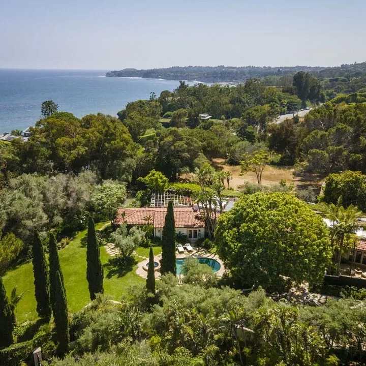 Aerial View of Tom Petty’s Former CA Home