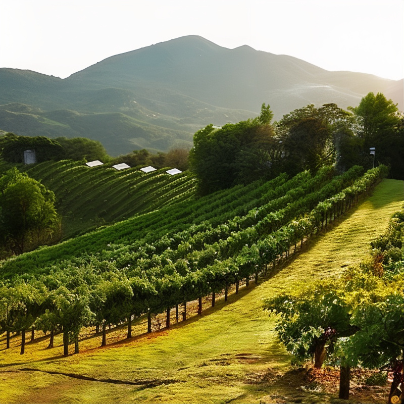 Sunset Vineyards of Robin Williams’ Former CA Home